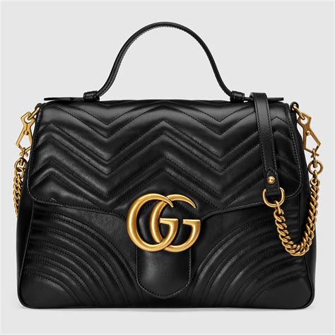 buy and pay later gucci black leather bag|Gucci bags black soft leather.